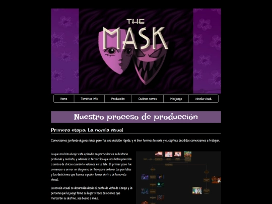 corajeweb/produccion screenshot