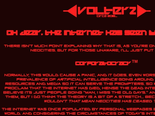 Manifesto screenshot