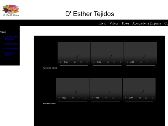 Videos screenshot