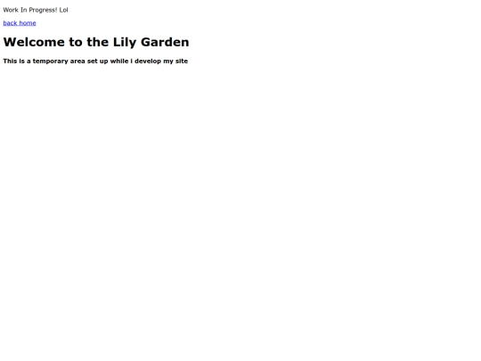 garden screenshot