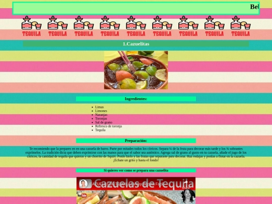 DRINKS/Tequila screenshot