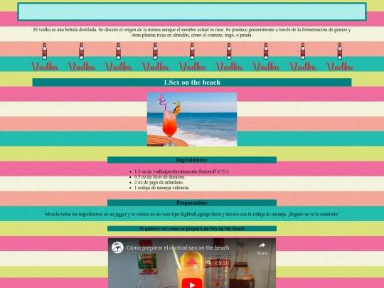 DRINKS/Vodka screenshot