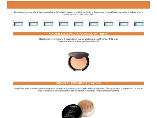 PAG.MAQUILLAJE/polvo screenshot