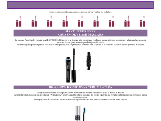 PAG.MAQUILLAJE/rimel screenshot