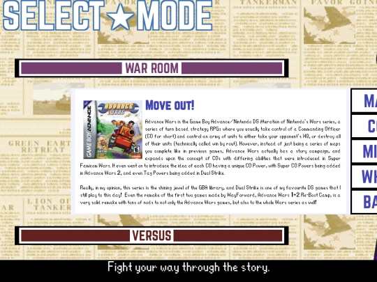 shrines/advancewars screenshot