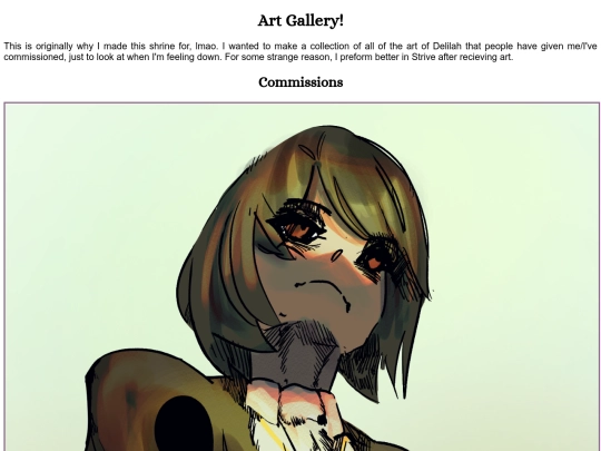 shrines/delilahgallery screenshot
