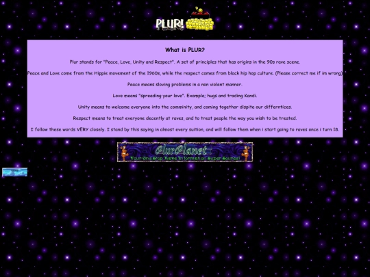 PLUR screenshot