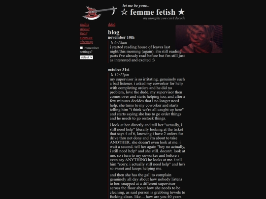 blog screenshot