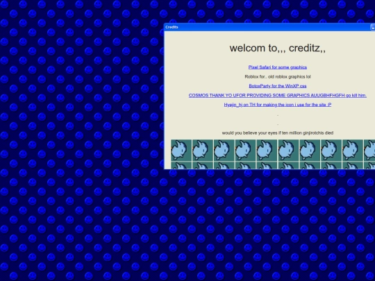 credits screenshot