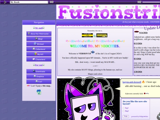 homepage screenshot