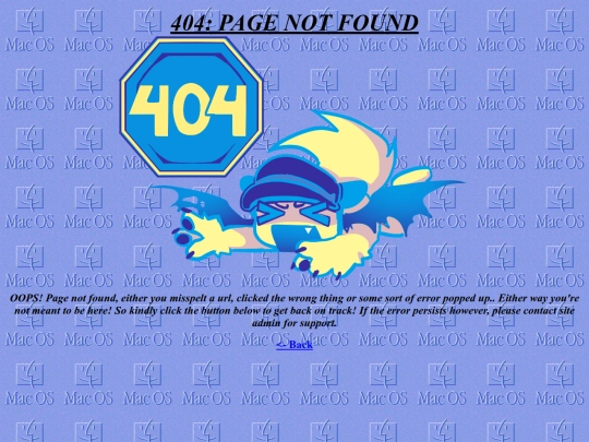 not_found screenshot