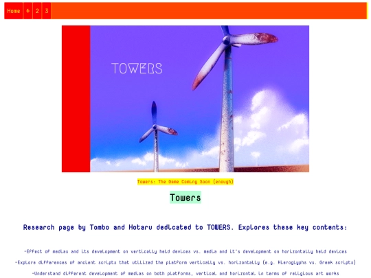 Towers screenshot