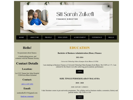 education screenshot