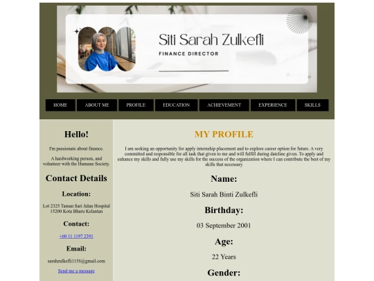 profile screenshot