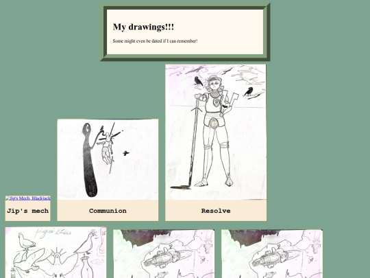 Drawings/oldwork screenshot