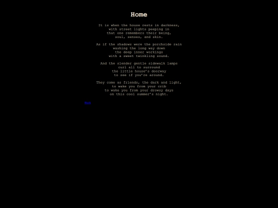 Personal Writings/Deep_Dark_Home screenshot