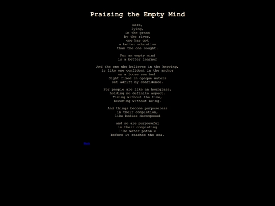Personal Writings/Empty_Mind screenshot