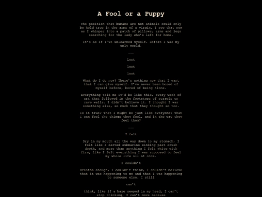 Personal Writings/Fool_or_Puppy screenshot