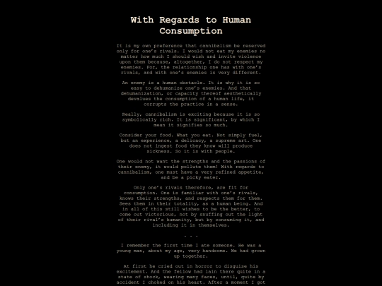 Personal Writings/Human_Consumption screenshot