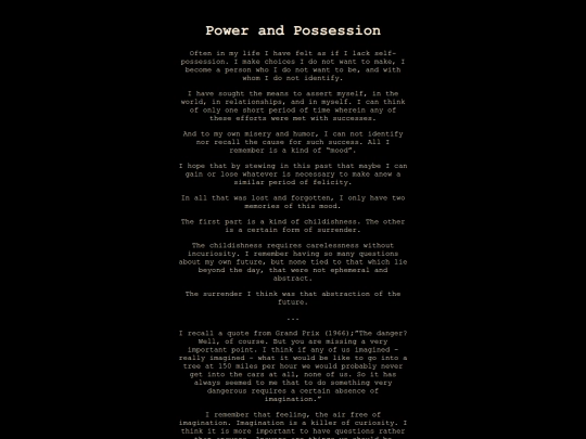 Personal Writings/Power_Possession screenshot