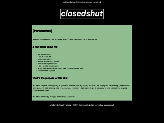 Main Page/main screenshot