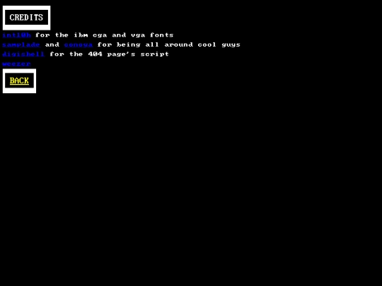 credit screenshot