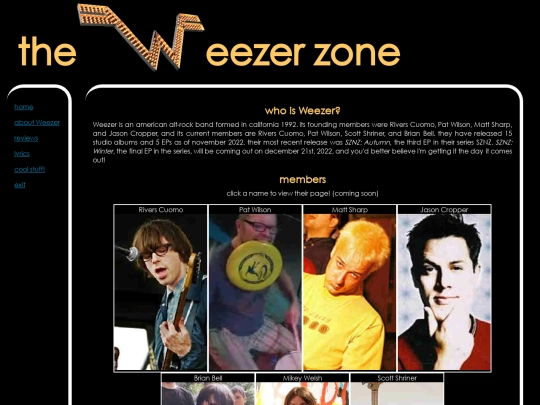 weez/about screenshot