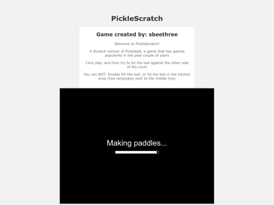 ps/picklescratch screenshot