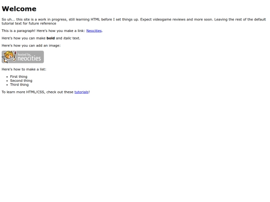 index screenshot
