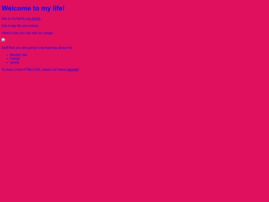 test screenshot