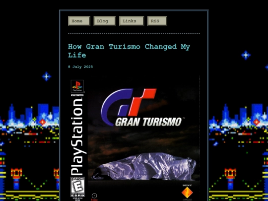 posts/2025-07-08.-How-Gran-Turismo-Changed-My-Life screenshot
