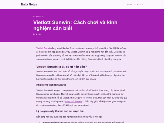 vietlott-sunwin-cach-choi-va-kinh-nghiem-0bd186 screenshot