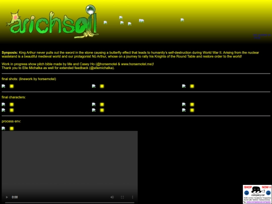 visdevpages/nuarthur screenshot
