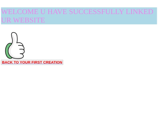 Second creation screenshot