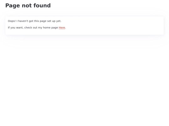 not_found screenshot