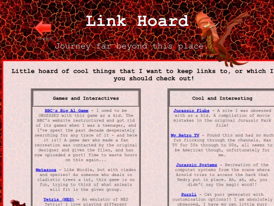 linkhoard screenshot