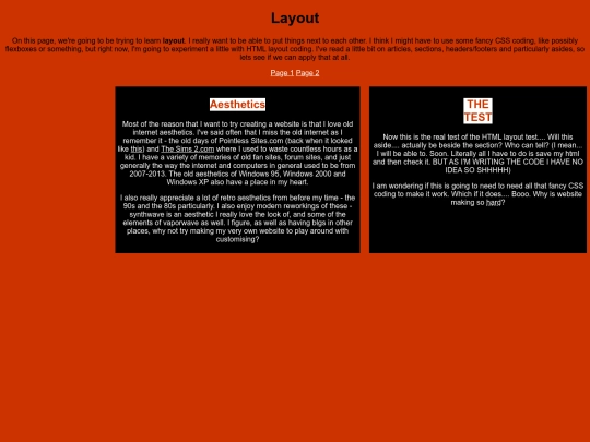 tester-pages/layouttest screenshot