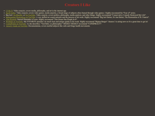 creators screenshot