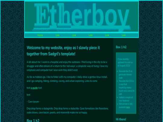 index screenshot