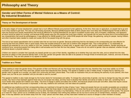 philosophy screenshot