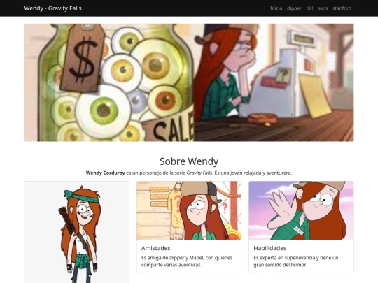 paginas/Wendy screenshot