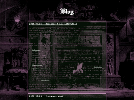 blog screenshot