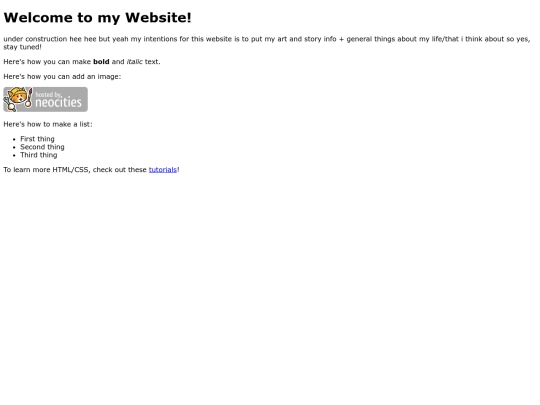info screenshot