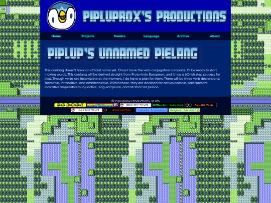 conlangs_pie screenshot