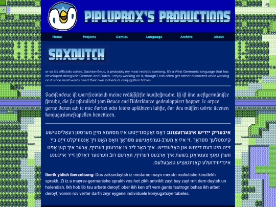 conlangs_sax screenshot