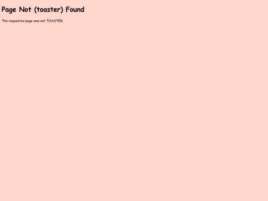 not_found screenshot