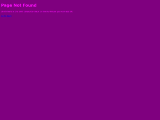 not_found screenshot