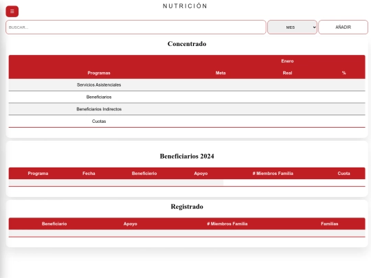 servicios/alimentacion/registNutricion screenshot