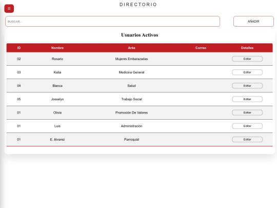 usuarios screenshot