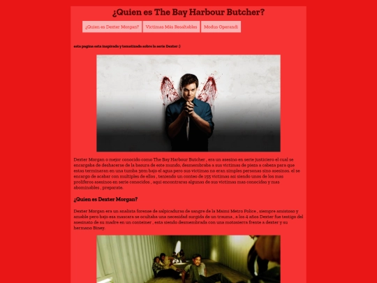 Dexter_TWEB1 screenshot